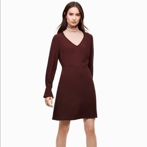 Aritzia Wilfred Black Corinne Dress Sz 4